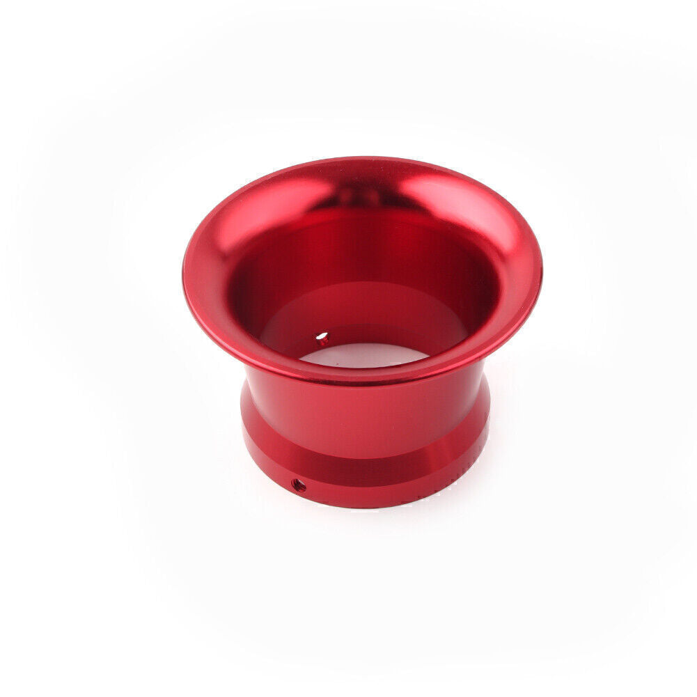 Universal CNC 50mm Carburetor Air Inlet Tip Carb Vent Collar Horn Protector Red Q