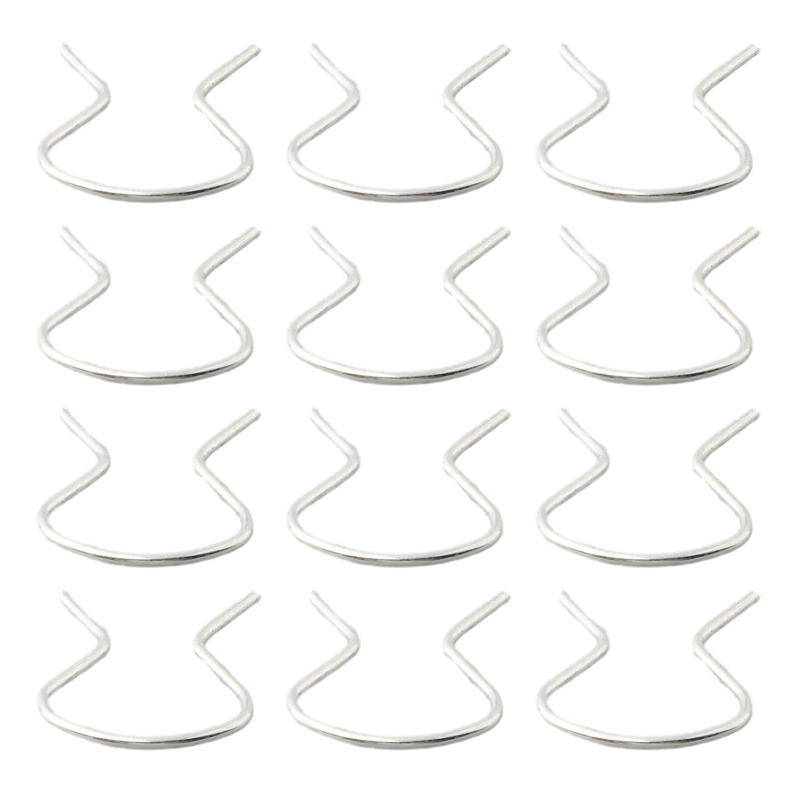 Crank retainer door handle horseshoe clip set, 12-piece clip type, left and right.