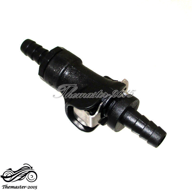 5/16 Fuel Gas Line Quick Connect Disconnect For ATV Single Shut Off Motorcycle Q