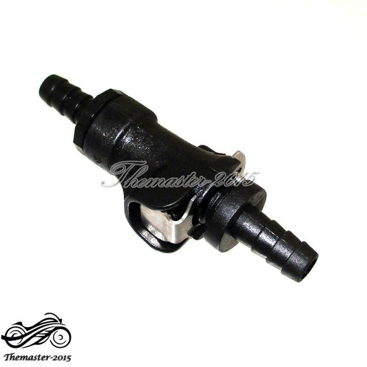 5/16 Fuel Gas Line Quick Connect Disconnect For ATV Single Shut Off Motorcycle Q