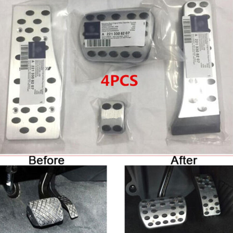 AMG alloy pedal covers fit a ECS GLK CLK SL W203 W204 W212- n