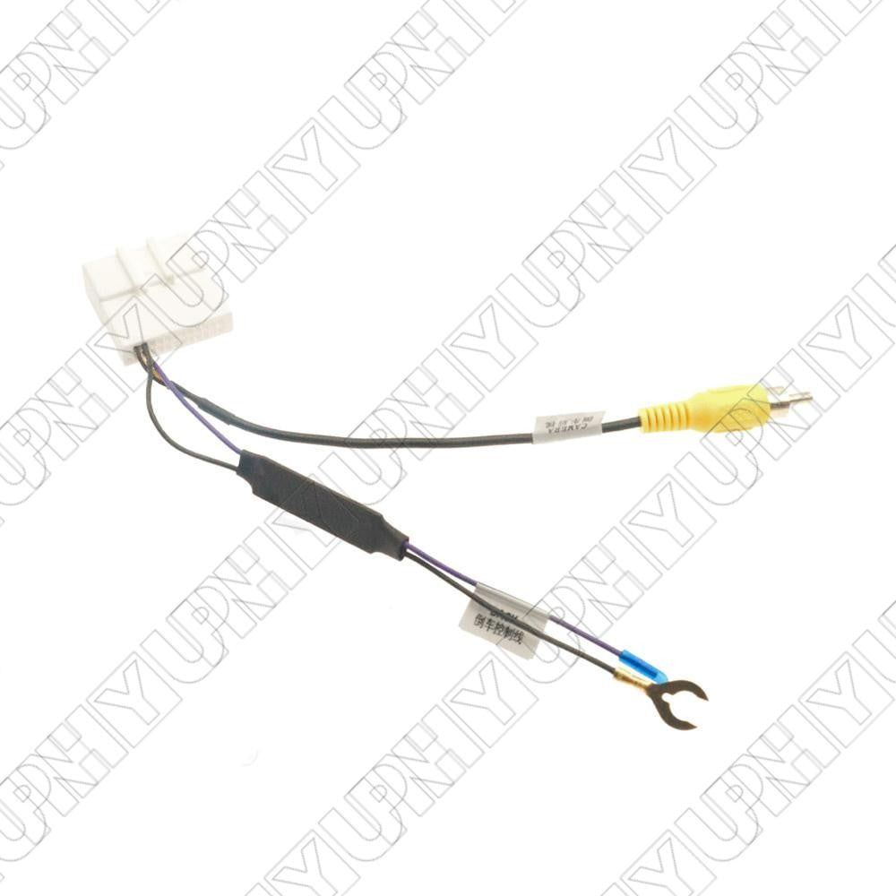 24-Pin Reverse Rear Camera Converter Cable for Toyota Factory Cam Video Output