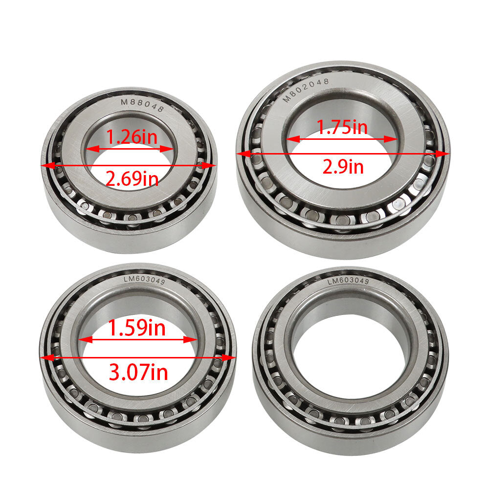 Gear differential bearing kit with 10 bolts to fit 1998-2008 GM 8.5 8.6 , 8.625 n