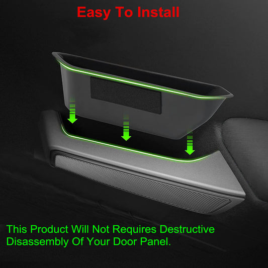 Front Door Handle Storage Box  for ford  Bronco 2021-2024 Interior Organizer 2-PCS