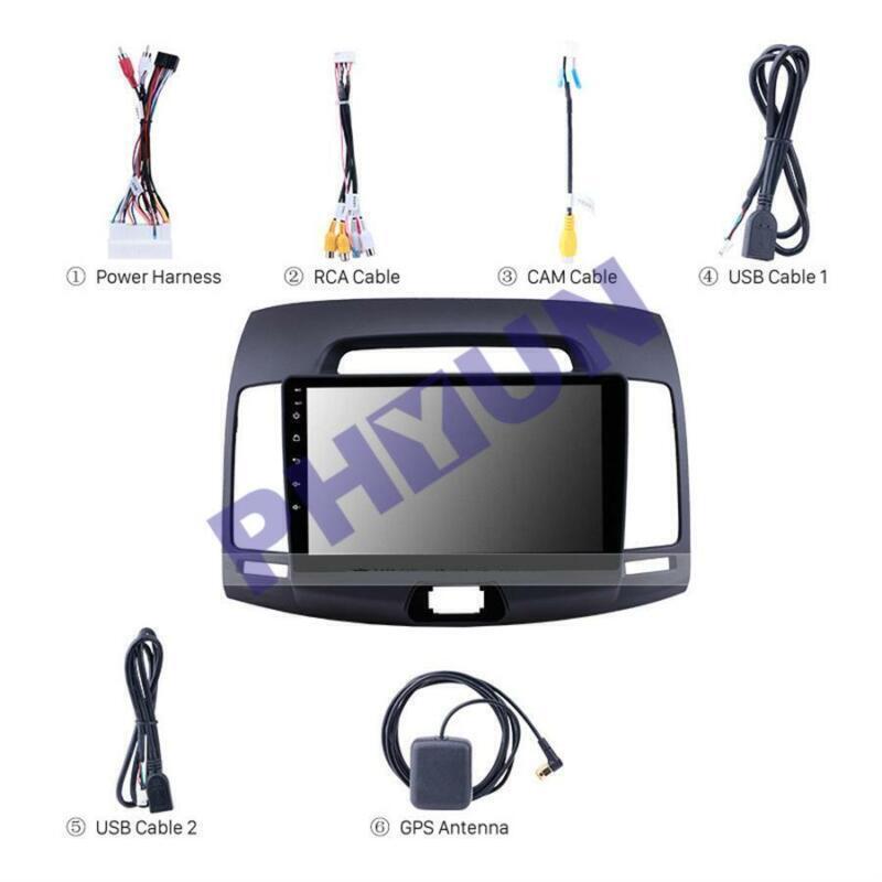 for Hyundai for Elantra 2007-11 Android 10 Stereo Radio WiFi GPS Multimedia Player