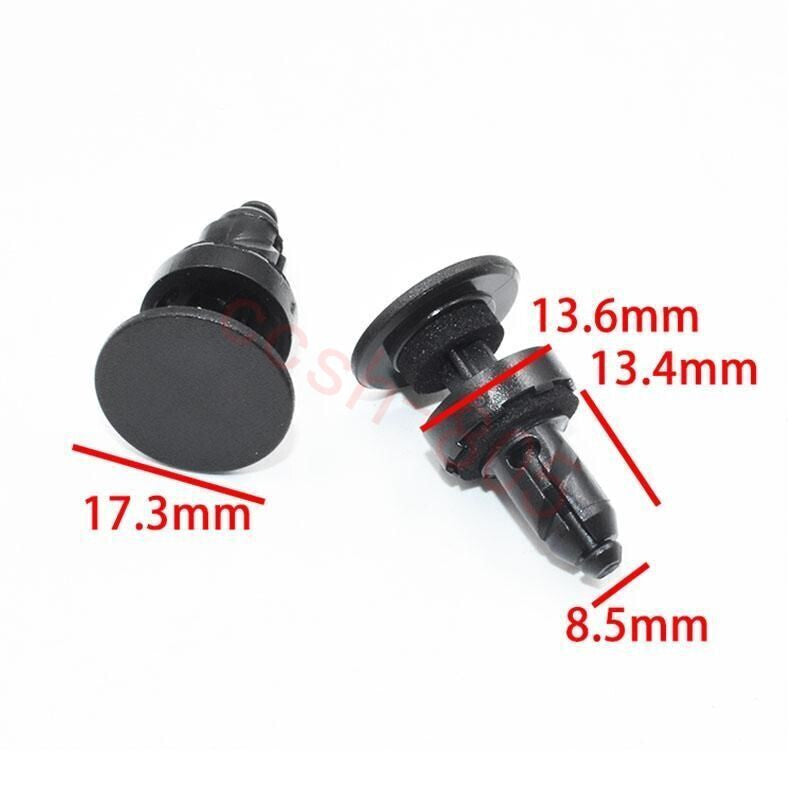 20 Pcs Car Windshield Wiper Cowling Retainer Clips for Honda for Accord for Acura Tl