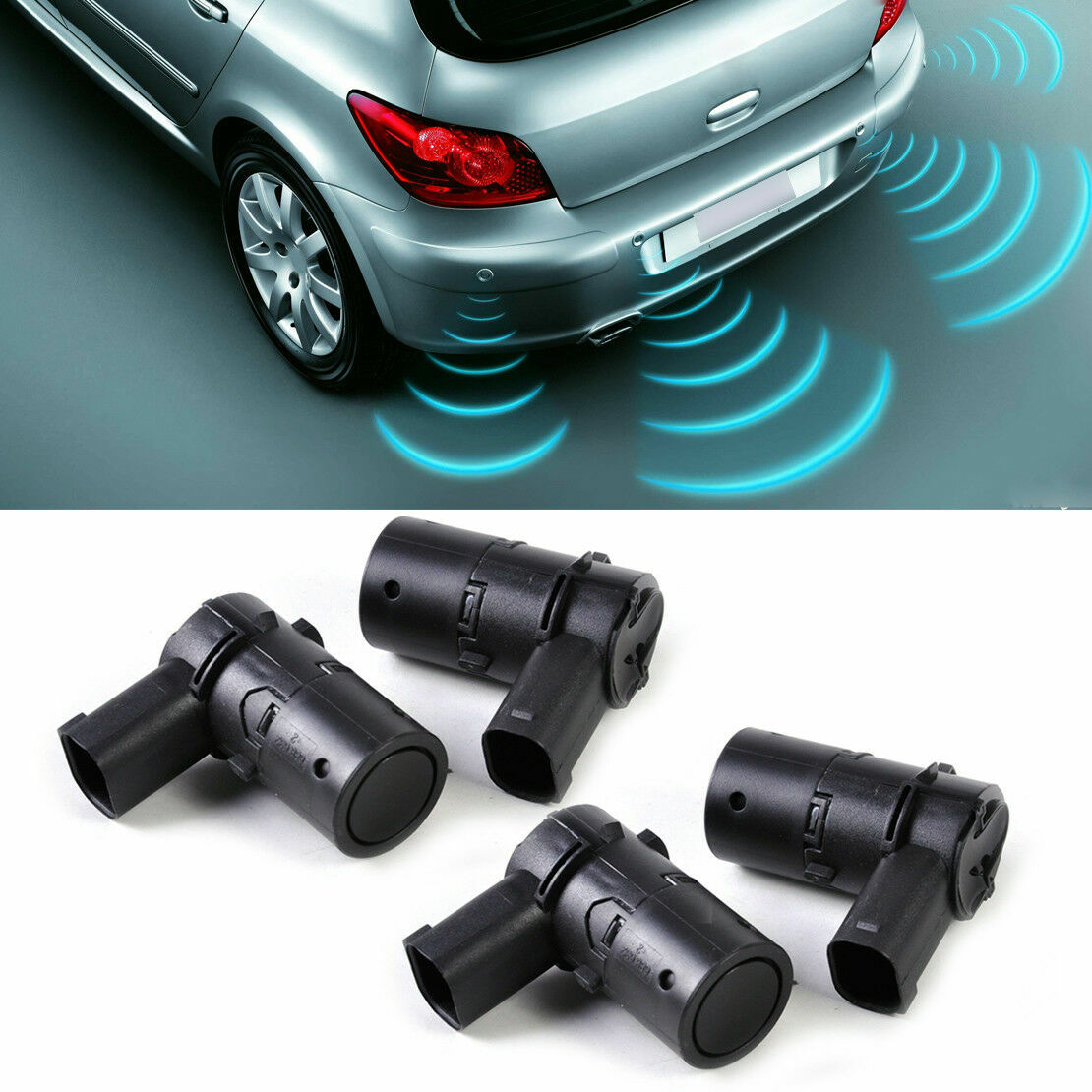 New Set of 4 Parking Aid Sensor for Volvo S80 S60 V70 XC70 C70 V50 XC90 S40
