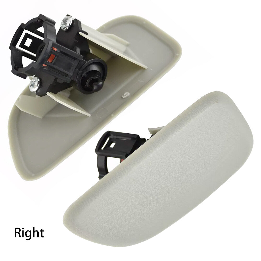 Left Right Headlight Washer Jet Nozzle Cover Unpainted Fit for Forester 05-08