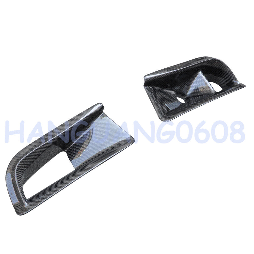 Carbon fiber front bumper air intake pipe for Mitsubishi Evolution VIII EVO 8 Q