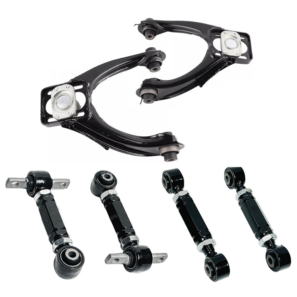 Front Upper Control Arms + Rear Camber Toe Arm Kit for Honda for Civic EK 1996-2000