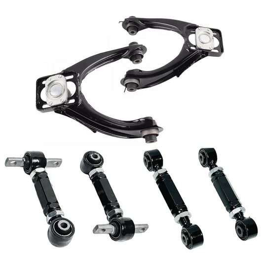 Front Upper Control Arms + Rear Camber Toe Arm Kit for Honda for Civic EK 1996-2000