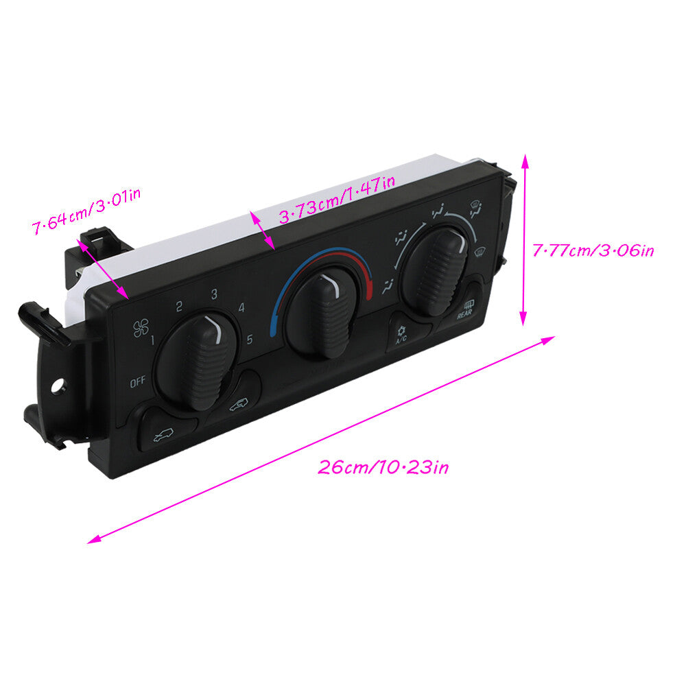 AC heater climate control module for Silverado Tahoe for GMC for Sierra 599-218- n