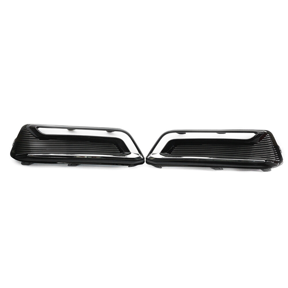 2x Car Front Bumper Fog Light Lamp Cover ABS for Chevrolet Impala 2014-2020