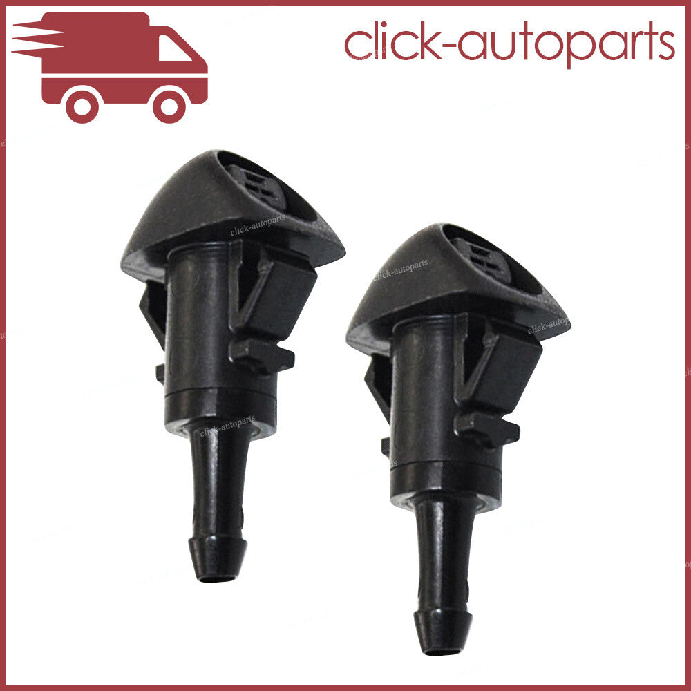 2X Fits 10-14 Legacy RH=LH Windshield Wiper Washer-Nozzle Spray Jet 86636AJ10B