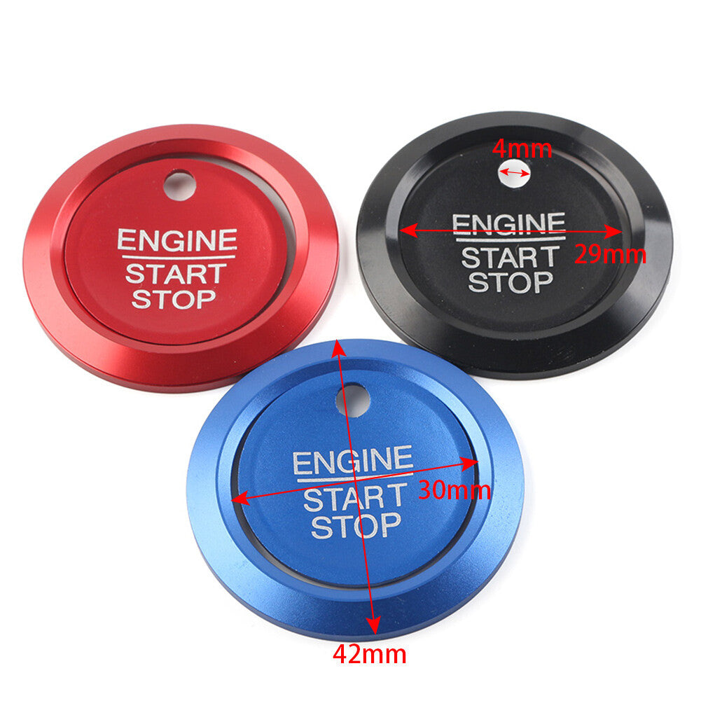 Car Engine Start Stop Switch Button Cover Trim FIT for Ford F150 2015-2020