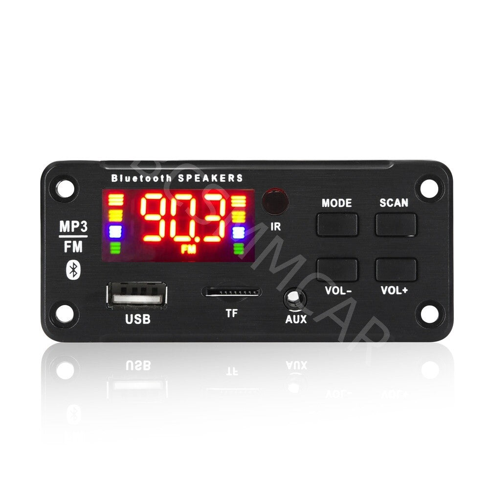 Car FM Radio Module Bluetooth Speaker MP3 Decoder Board USB TF FM Music Parts