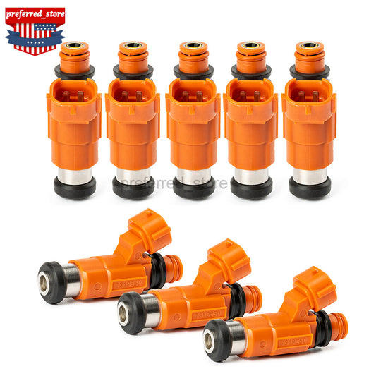 8-piece fuel injector for Yamaha FX140 SX230 AR230 SR230 Waverunner CDH210- v