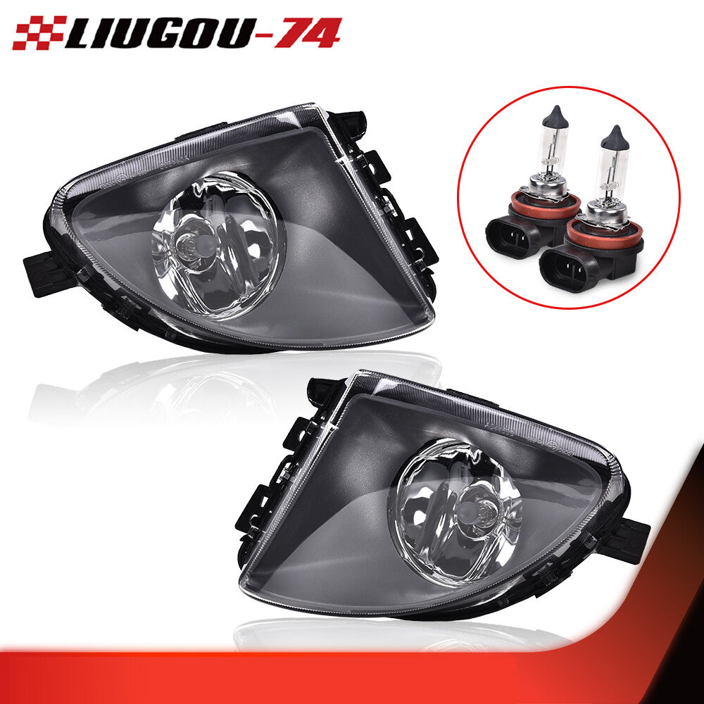 2pcs Fog Lights Fit 2011 2012 2013 for 5 F10 528I 535I 550I LH & Right Grip - v