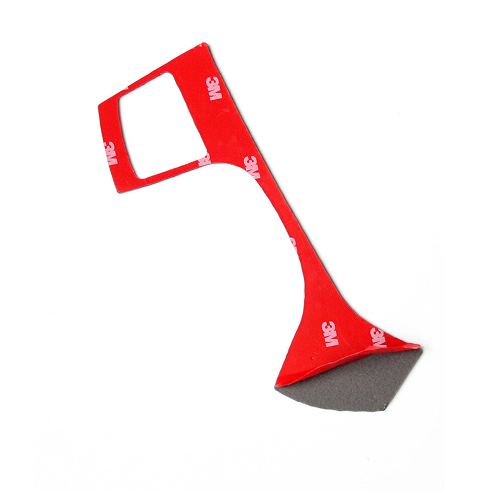 Red Carbon Fiber Rear Door Handle Sticker Cover Trim For Fiesta 2011-2015 v