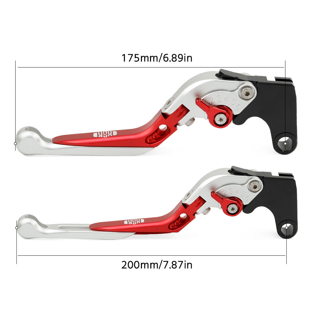 Folding Extendable Brake Clutch Levers for YAMAHA XSR700 XSR 900 16-2024 XSR900 Q