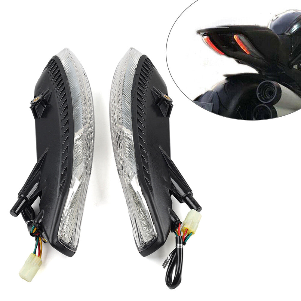 LED Integrated Tail Light Turn Signal Blinker for Ducati Diavel Carbon 11-15 11