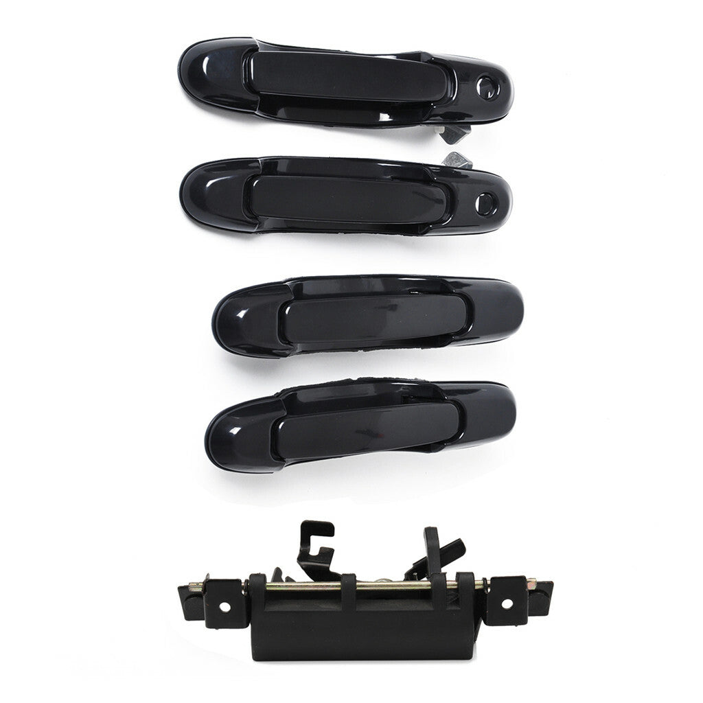 5Pcs Door Handles Outside Front Rear Left Right Tailgate Fit for Sienna 98-03 n