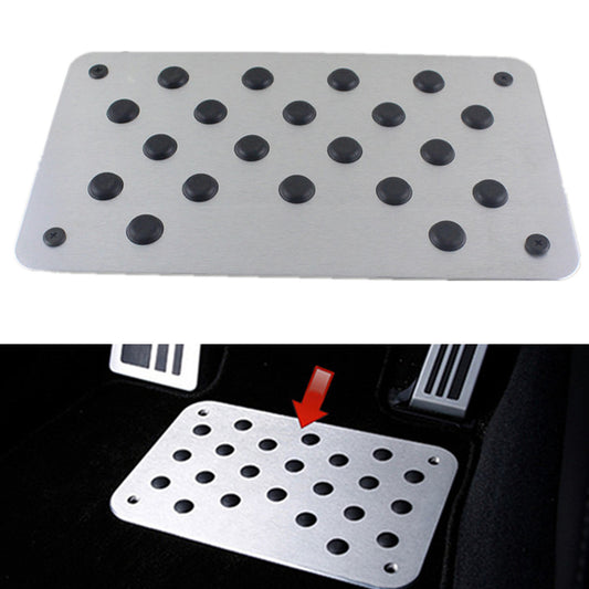 Alloy Car Anti Skid Floor Mat Carpet Rest Pedal Pad Cover Interior Accessories Q