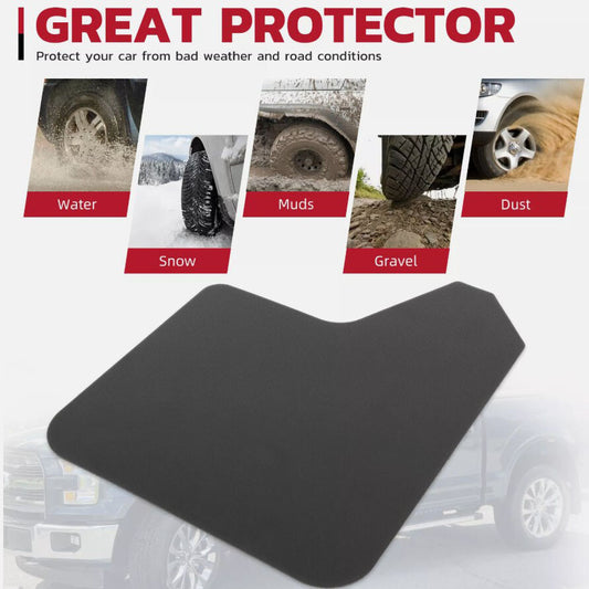 4-Piece Wide Rally Mudguards/Splash Protectors for Toyota Tacoma 1995-2023 Q
