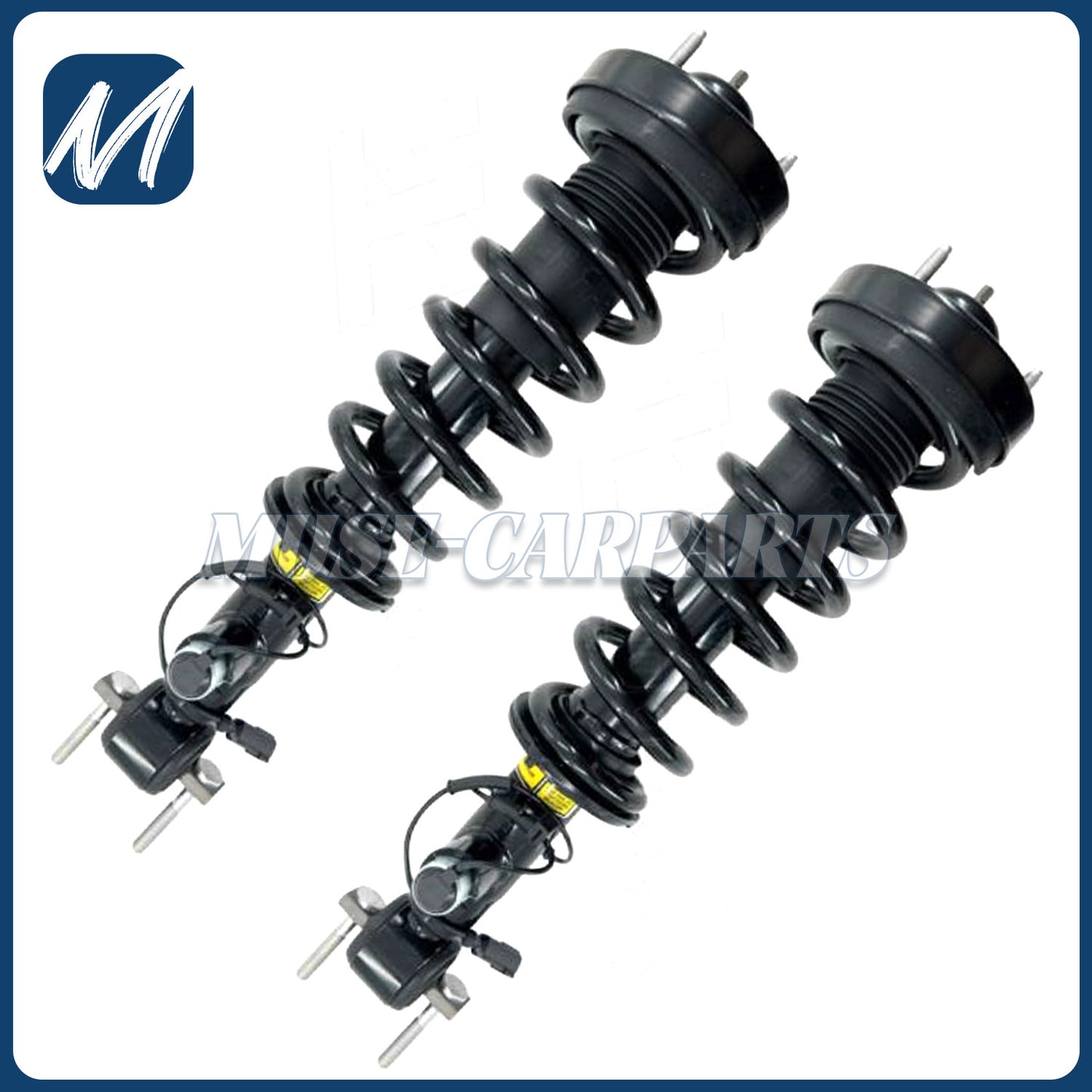 Front + Rear Shock Struts Assys Magnetic Fit for Escalade Tahoe for GMC for Yukon XL 2021