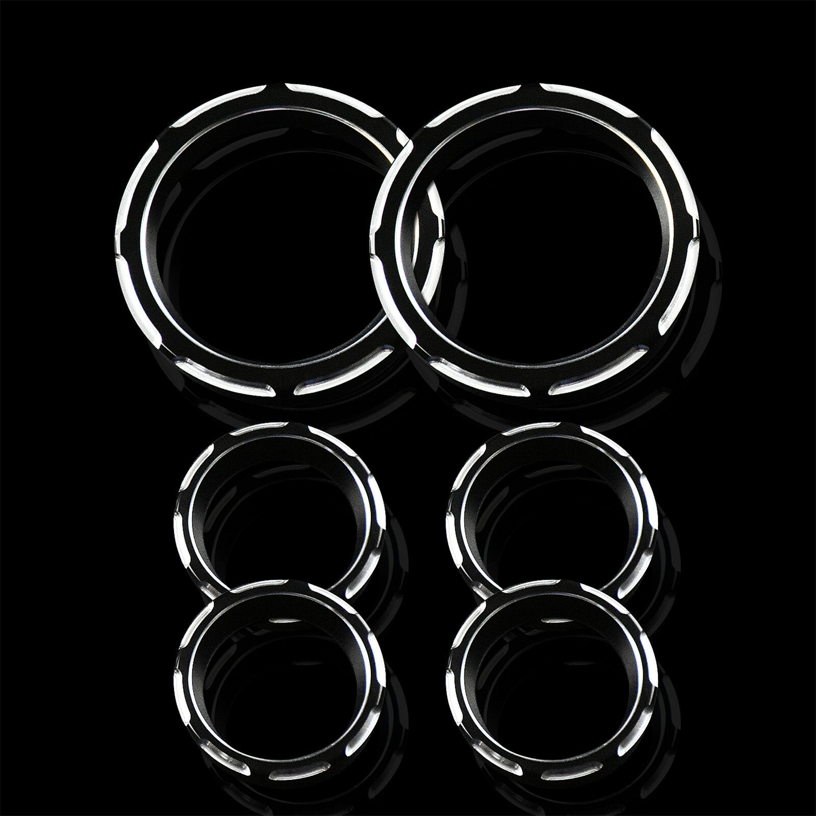 Chrome Front Axle Nut Cover Cap CNC Fit for Harley Softail Fat Boy Dyna Touring Q