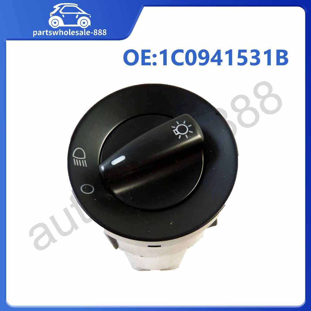 1C0941531B New Head Light Headlight Control Switch for VW Bettle for Jetta for Passat