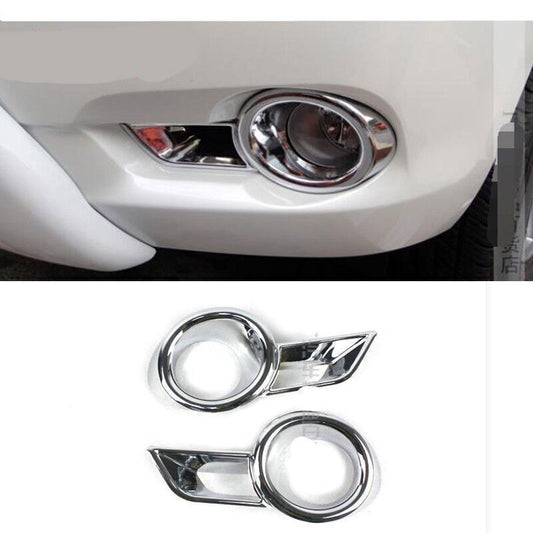 for Toyota Highlander 08-2010 Chrome Front Bumper Fog Light Lamp Cover Repair 2X