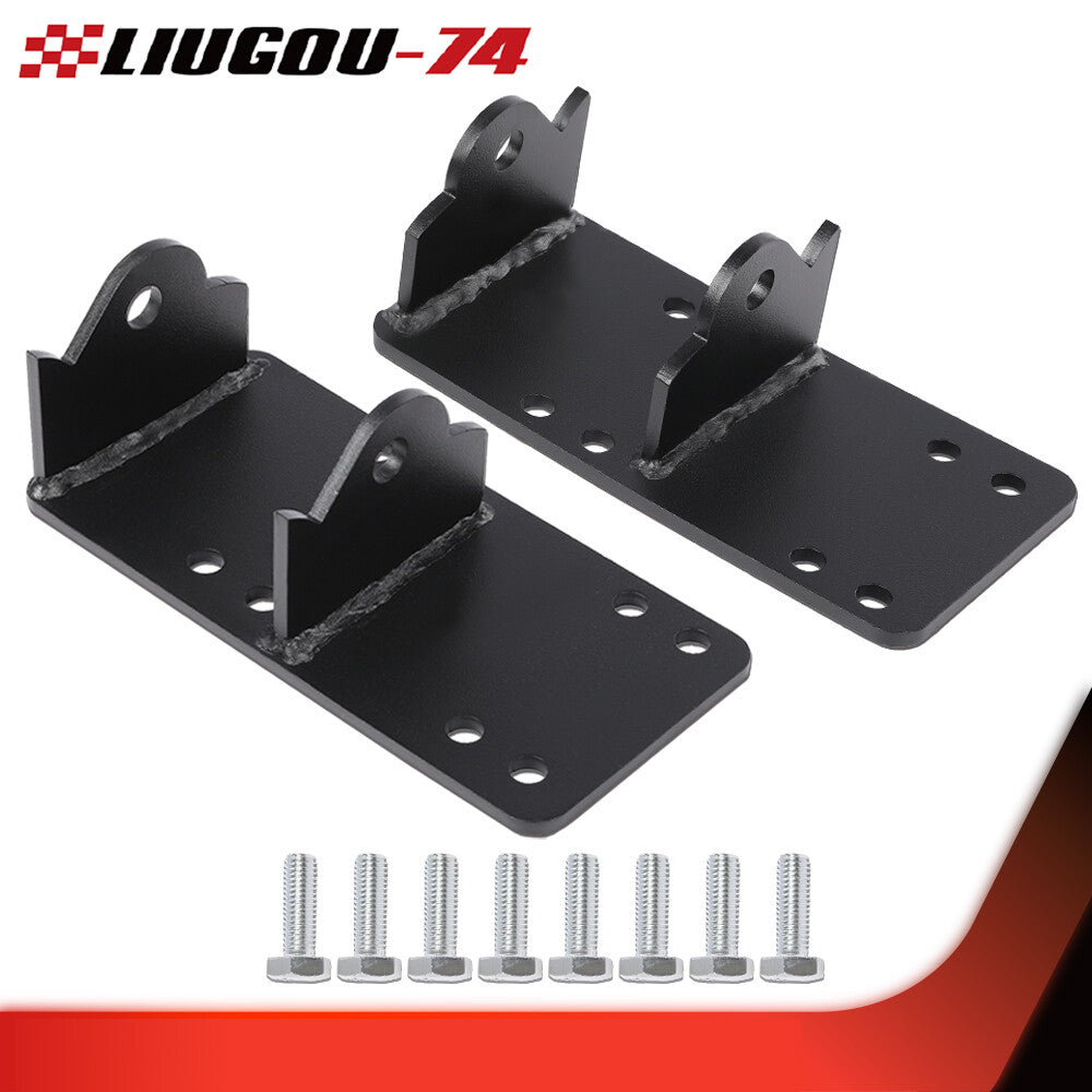 1 pair fits 73-98 for LS LSX engine swap adapter plate engine mounting bracket - v