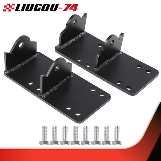 1 pair fits 73-98 for LS LSX engine swap adapter plate engine mounting bracket - v