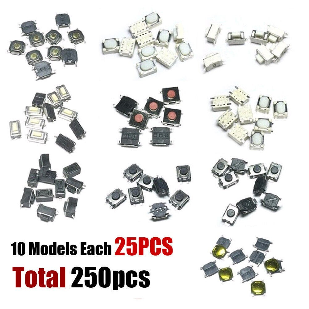 Car remote control button switch, car key button, touch micro switch with box