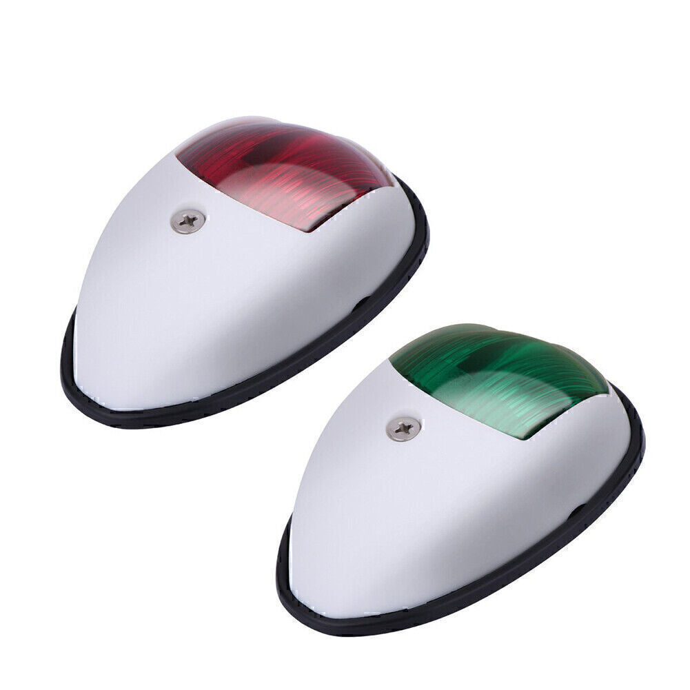 2-piece waterproof 12V LED navigation light for marine and yacht use - n
