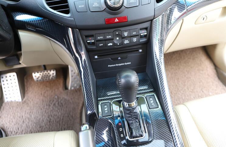 Carbon Fiber ABS 2009-2014 Interior Accessories Frame Cover Trim for Acura TSX B n