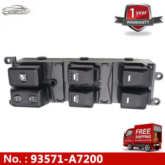 1P 93571-A7200 Left Front Power Window Switch Button, new, Suitable for Kia Forte 2014-2018