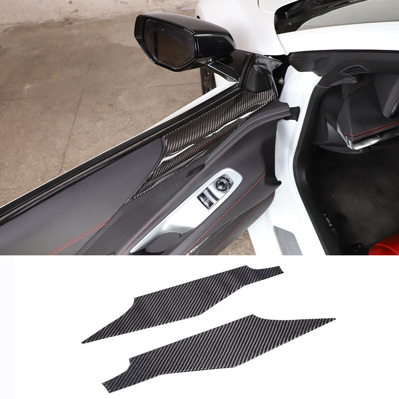 ABS carbon fiber window lift switch cover decoration suitable for Tacoma 2016-2020- v