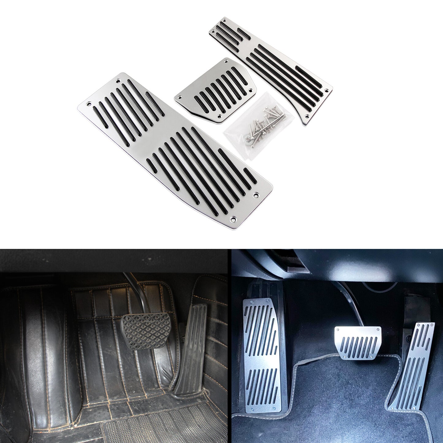 Gas Brake Pedal Cover for BMW 3 Series E30 E36 E46 E87 E90 E91 E92 E93 M3 Z3 AT Q