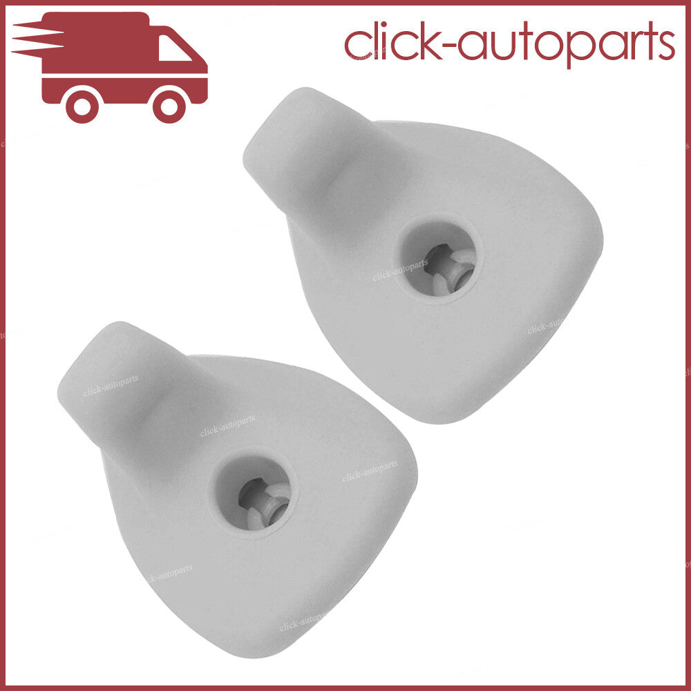 2X For 08-10 for Chrysler Sebring for Dodge Avenger Gray Sun Visor Support Clip Bracket Q