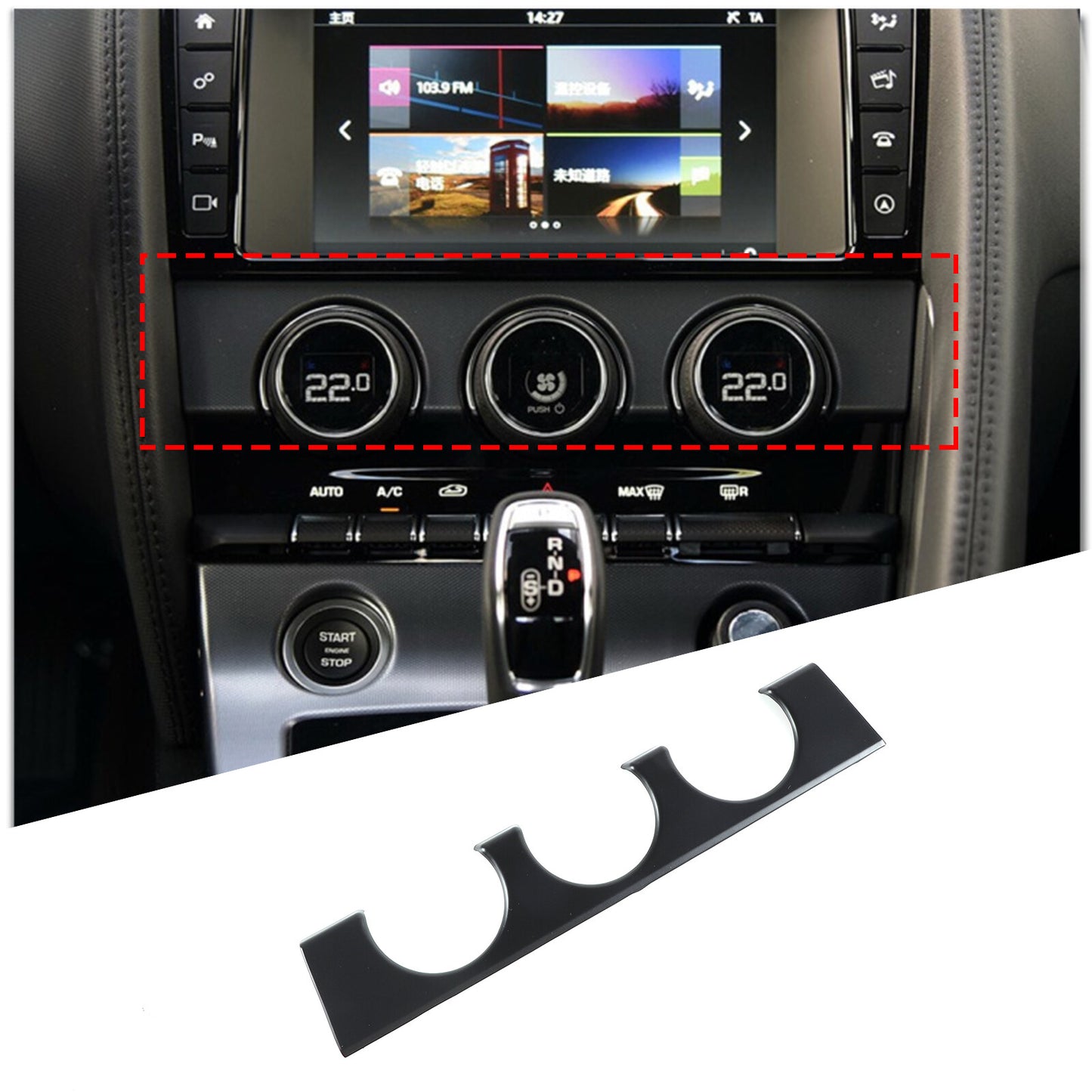 4-Pack ABS Black Front and Rear Door Armrest Storage Box for Maverick 2022-2023- v