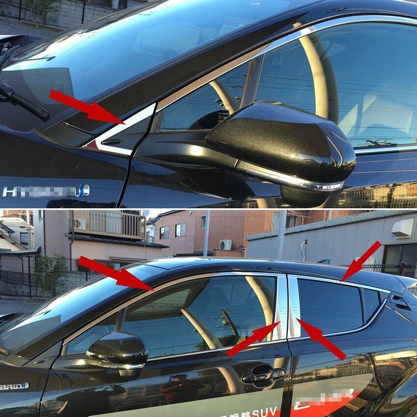 For RAV4 2019-2024 Gloss Black&Red ABS Rear Door Trunk Lid Tailgate Strip v