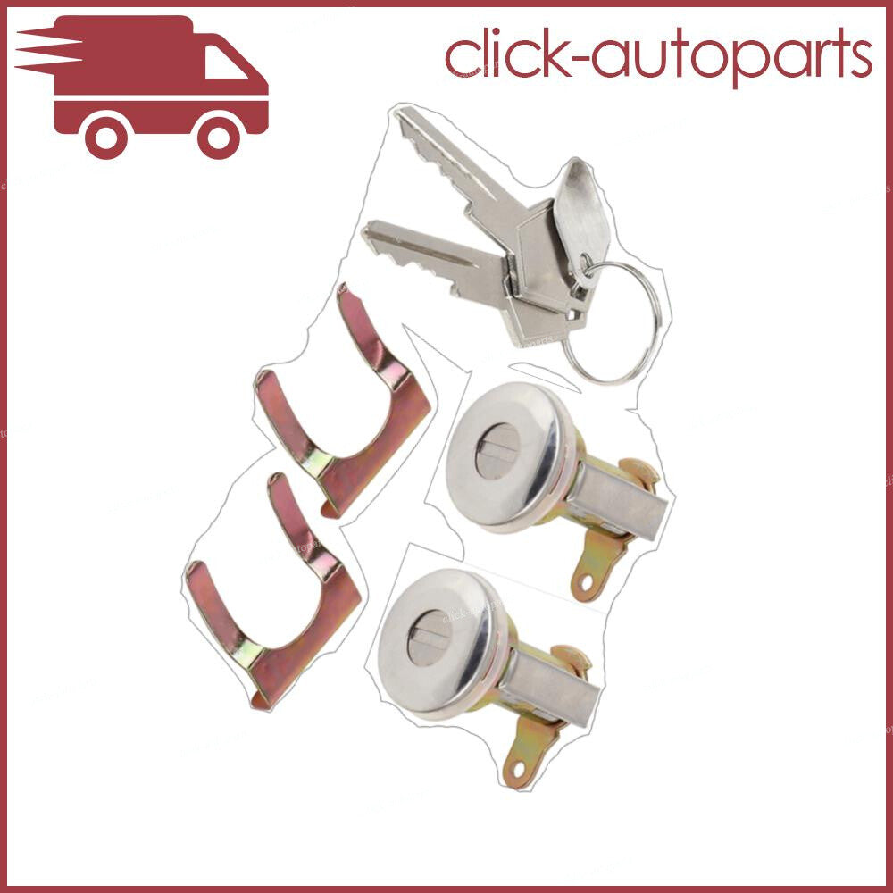 5070004 Door Lock Cylinder w/ 2 Keys Gasket Retainer for Dodge D100 D250 D350