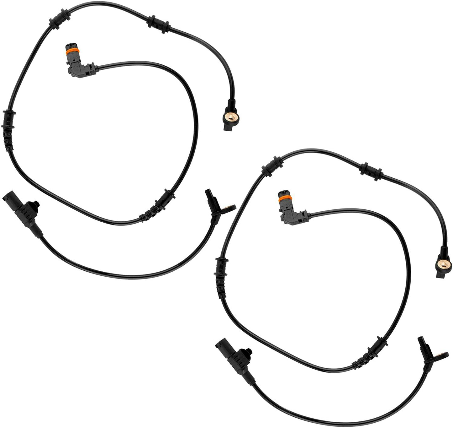 4Pcs Front Rear ABS Wheel Speed Sensor For 2007-2010 for Mercedes GL450 4.6L 4.7L