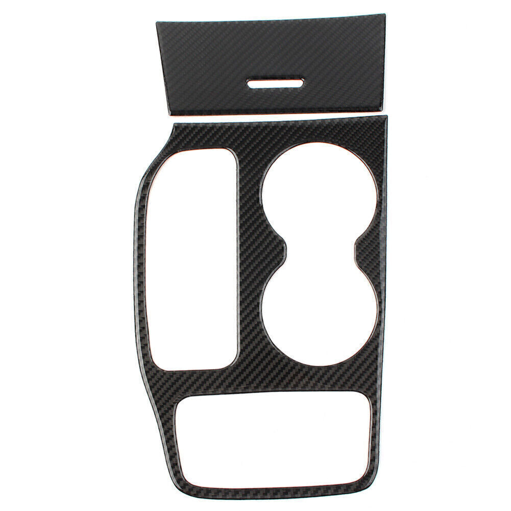 Dashboard Gear Shift Panel Cover LHD for Jeep Grand Cherokee 16-21 Carbon Fiber
