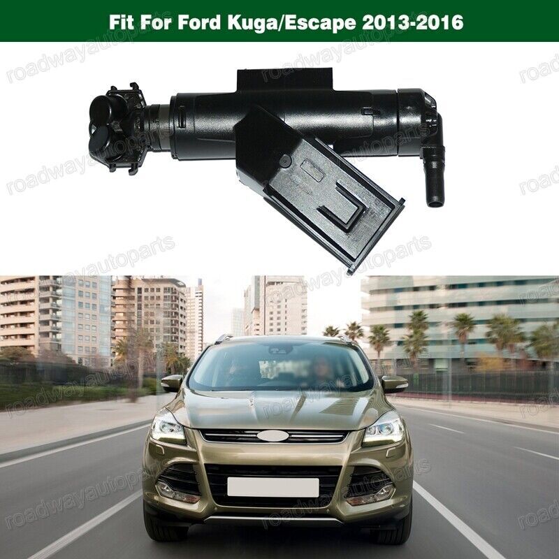 1Pcs Right Headlight Washer Nozzle Cylinder Jet Fit  for ford  Kuga 2013 2014-2016 Q