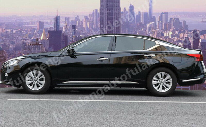 for Nissan Teana Altima 2019-2023 Chrome ABS Side Door Body Molding Cover Trims