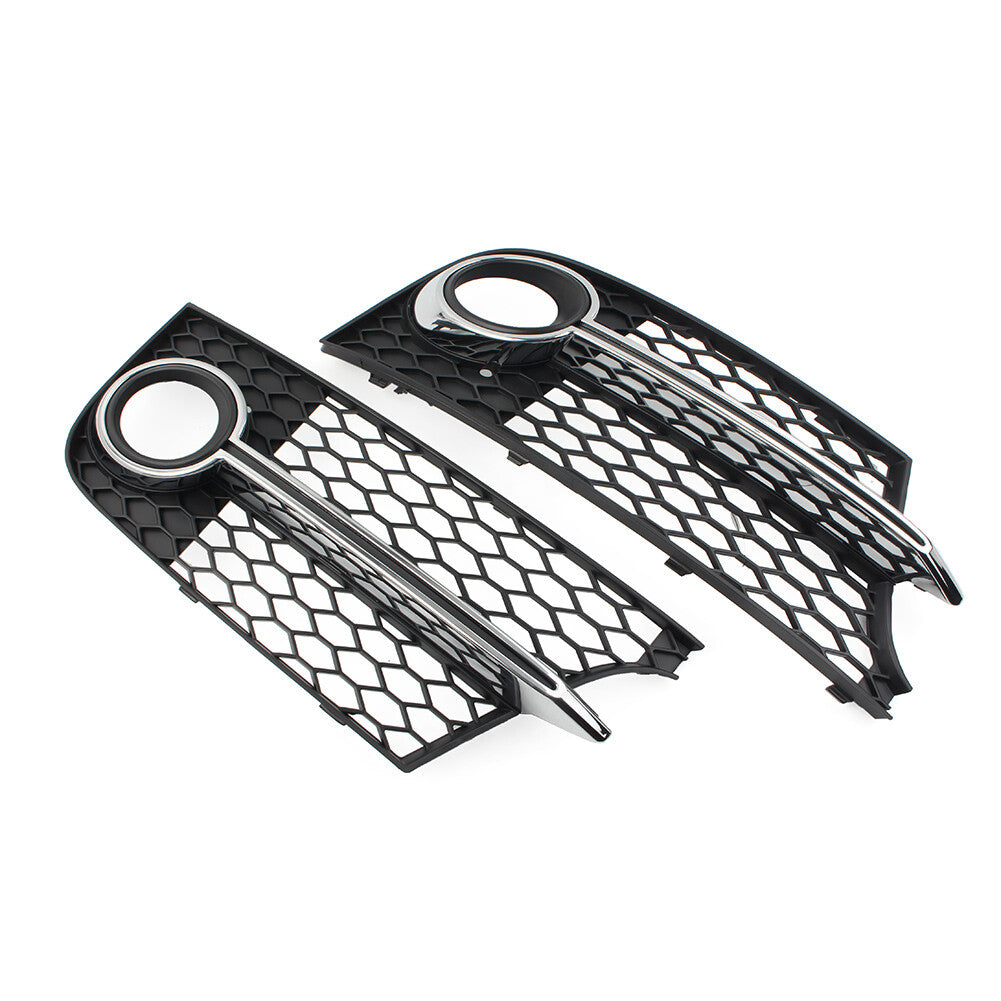 for Audi TT MK2 S-LINE 1pcs Front Bumper Honeycomb Mesh Fog Light Grille Cover