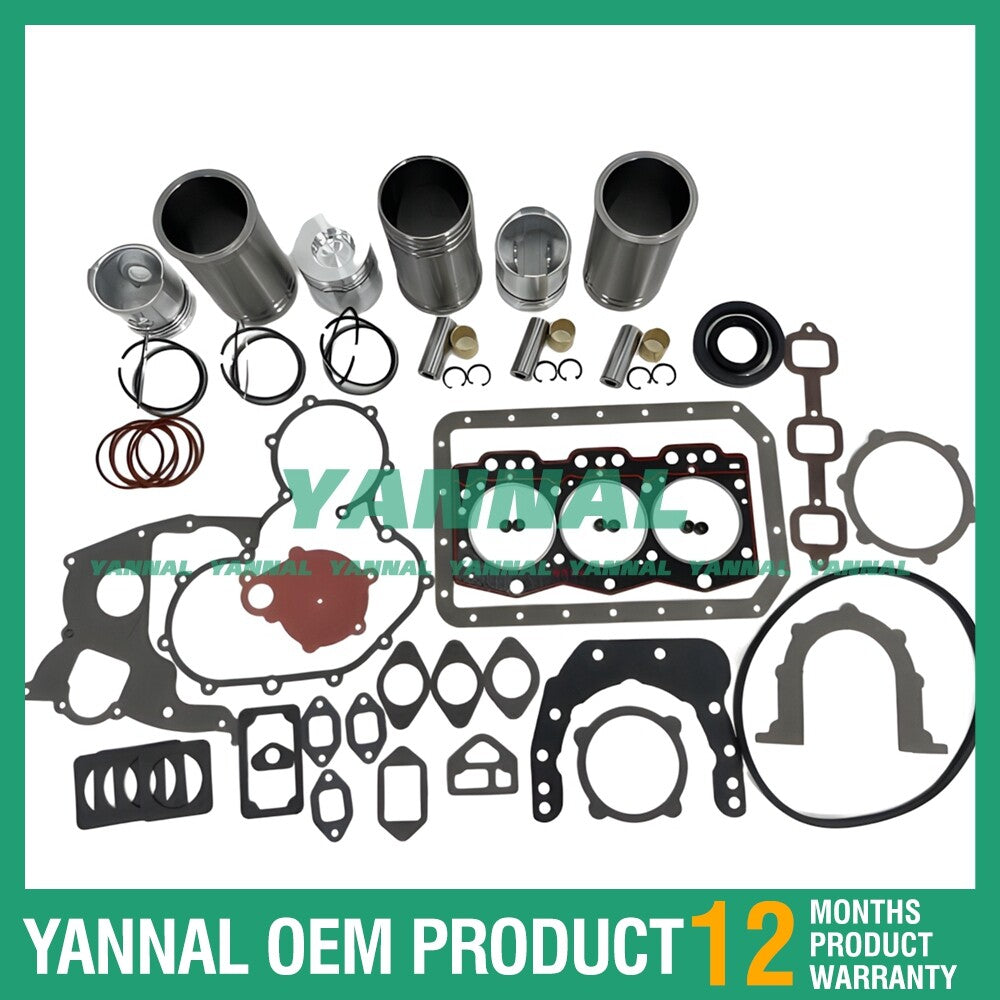 Cylinder liner kit with gasket for Changchai ZN390 engine spare parts -
